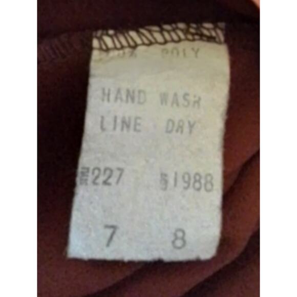 Misty Touch  Vintage, red blouse - Picture 7 of 7